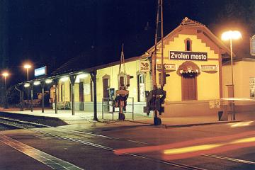 Zvolen mesto - malá vlaková stanica, autor: Jaroslav Badinka Zvolen mesto - malá vlaková stanica, autor: Jaroslav Badinka