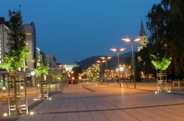 Zrekonštruované Námestie SNP - pešia zóna, autor: Ing. arch. Pavel Mikleš Zrekonštruované Námestie SNP - pešia zóna, autor: Ing. arch. Pavel Mikleš