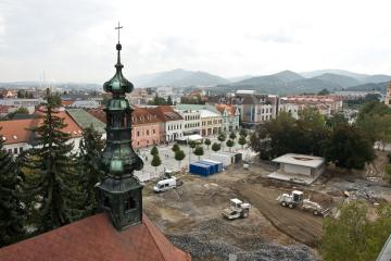 Stavebné práce na Námestí SNP 2 Stavebné práce na Námestí SNP 2